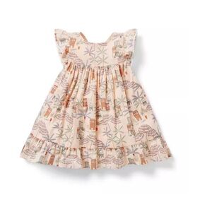 Janie and Jack Baby Coastal Getaway Dress,  BNWT. Pale Pink 18-24 months.